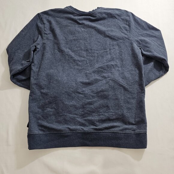 Patagonia Men's Longsleeve Gray with Logo Size M Organic Cotton - Picture 6 of 6
